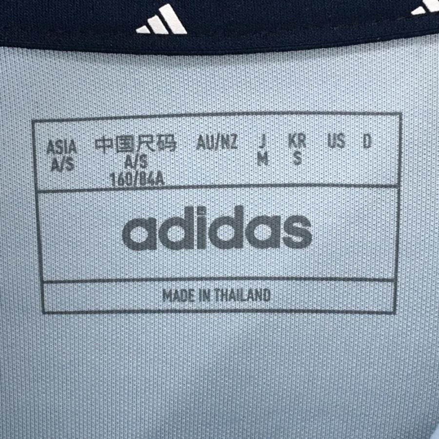 adidas（アディダス） パーカー ライトブルー ダンボールニット バック