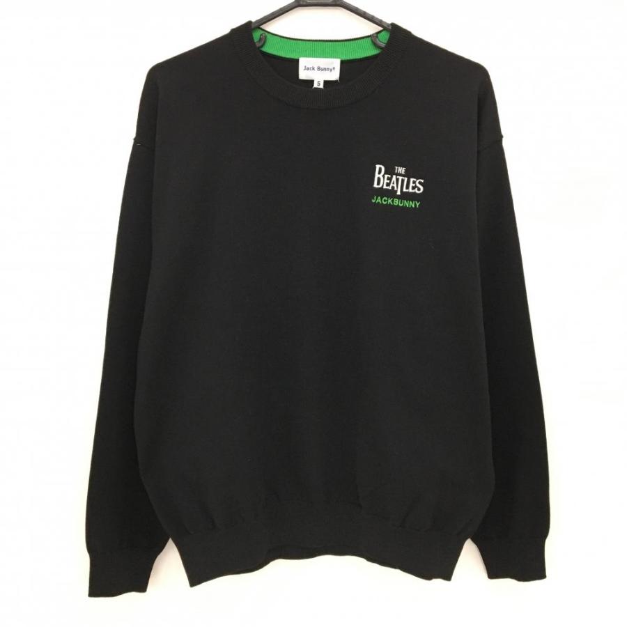 The BEATLES ×Jack Bunny!!クルーネックニットプルオーバー Jack Bunny!!（ジャックバニー） 【新品】ジャックバニー×ビートルズ