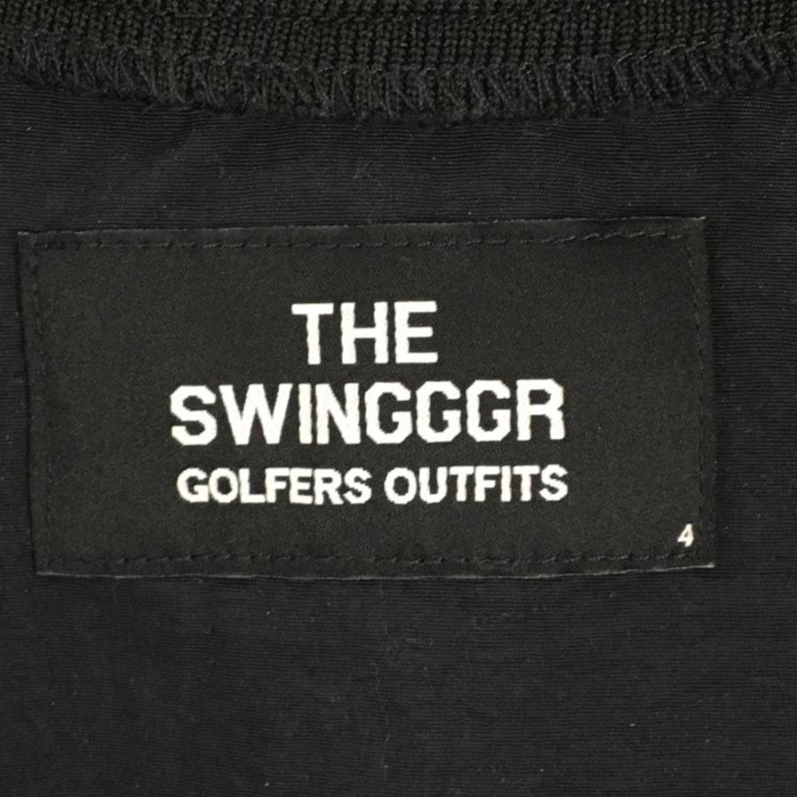 THE SWINGGGR 【超美品】ザスウィンガー ナイロンスニード 黒 Vネック