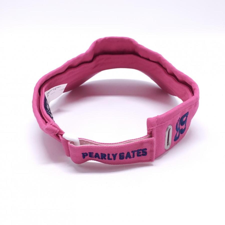 PEARLY GATES（パーリーゲイツ） 【美品】パーリーゲイツ サンバイザー