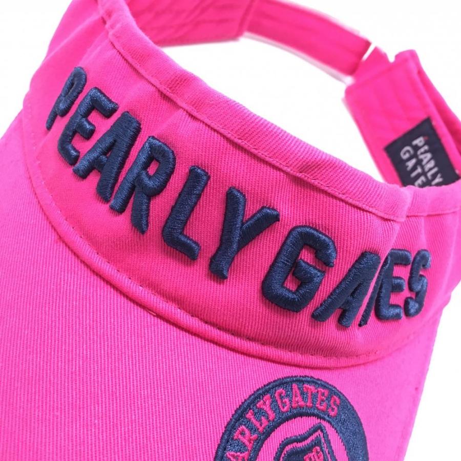PEARLY GATES（パーリーゲイツ） 【美品】パーリーゲイツ サンバイザー