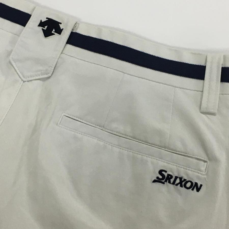 SRIXON 【美品】スリクソンバイデサント パンツ オフホワイト×ネイビー