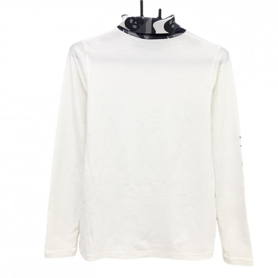 【MARK & LONA】ハイネックシャツ ホワイト 42 MARK&LONA（マークアンドロナ） 【美品】マークアンドロナ 長袖