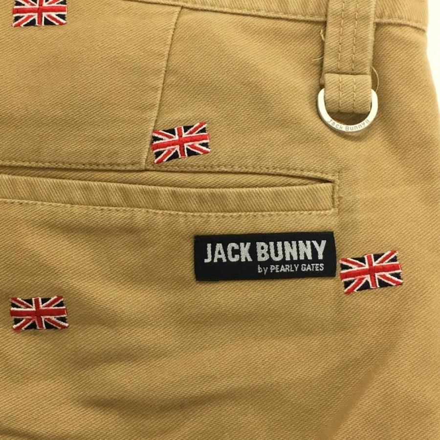 Jack Bunny!!（ジャックバニー） パンツ ベージュ×レッド ユニオン
