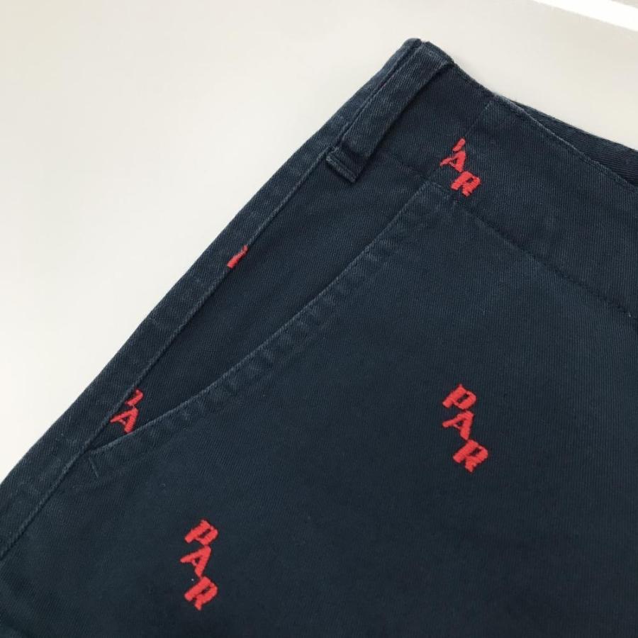 BEAMS GOLF（ビームス ゴルフ） ハーフパンツ ネイビー×レッド