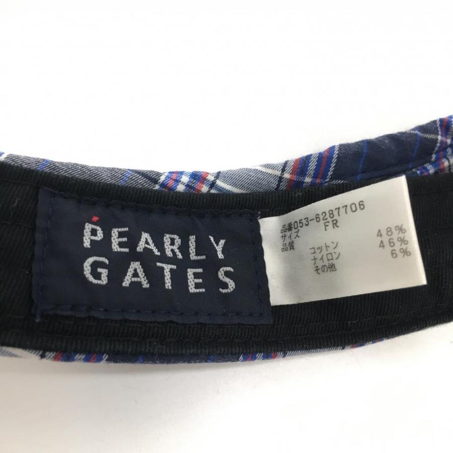 PEARLY GATES（パーリーゲイツ） 【美品】パーリーゲイツ サンバイザー