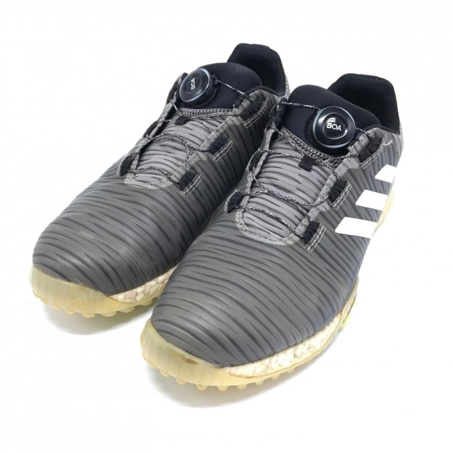 adidas BOA ゴルフシューズ グレー adidas（アディダス） ゴルフシューズ グレー×黒 FV2523 コードカオス