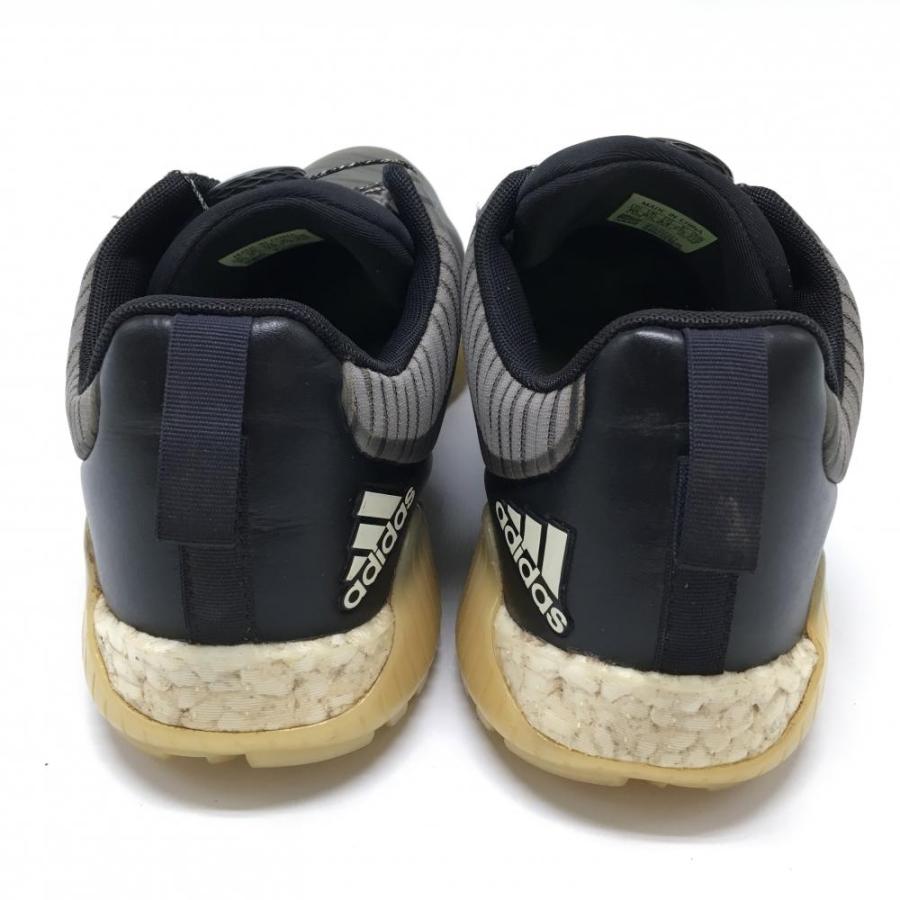  -  コードカオスボアロウ　FV2523 adidas（アディダス） ゴルフシューズ グレー×黒 FV2523 コードカオス