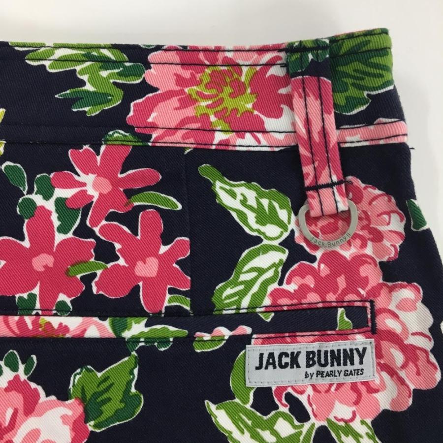 （美品）JACK BUNNY ジャックバニーキルト柄中綿パンツ グリーンサイズ5 Jack Bunny!!（ジャックバニー） 【美品】ジャックバニー 七部丈パンツ
