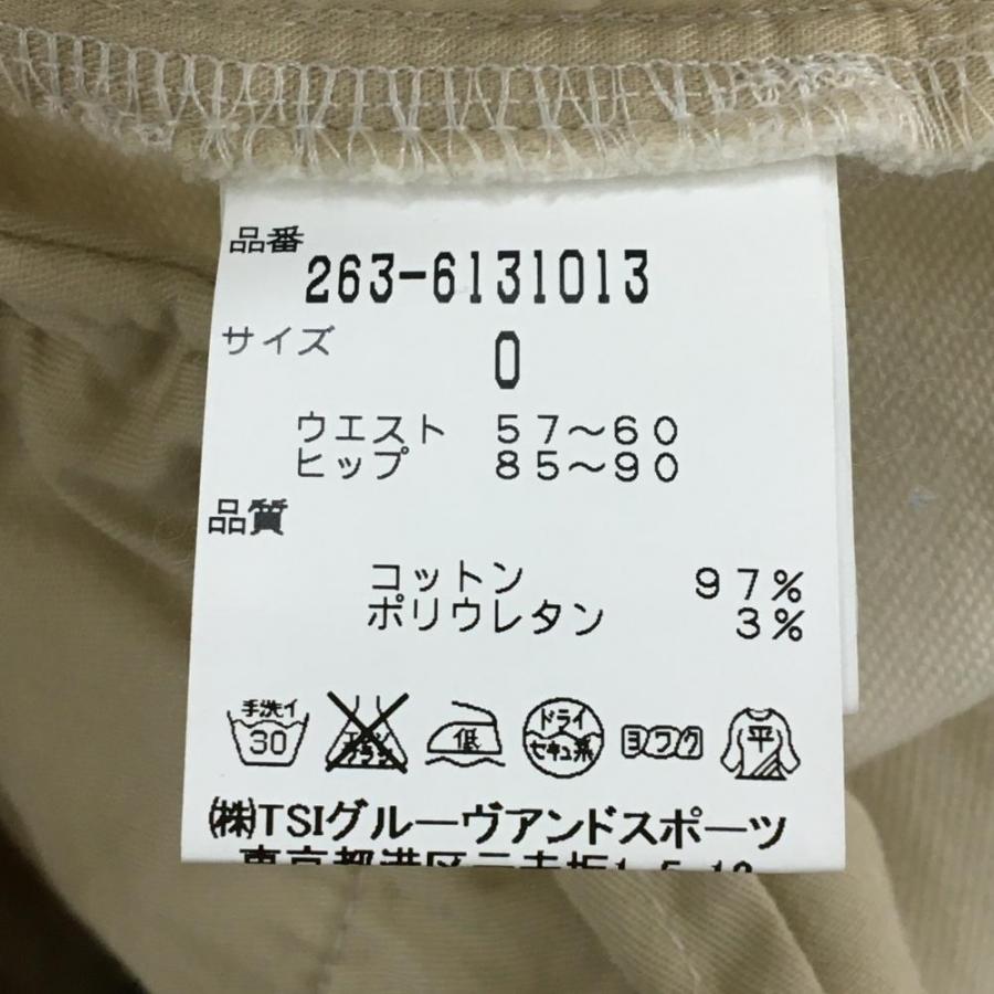 Jack Bunny!!（ジャックバニー） パンツ ベージュ ロゴ刺しゅう Dカン