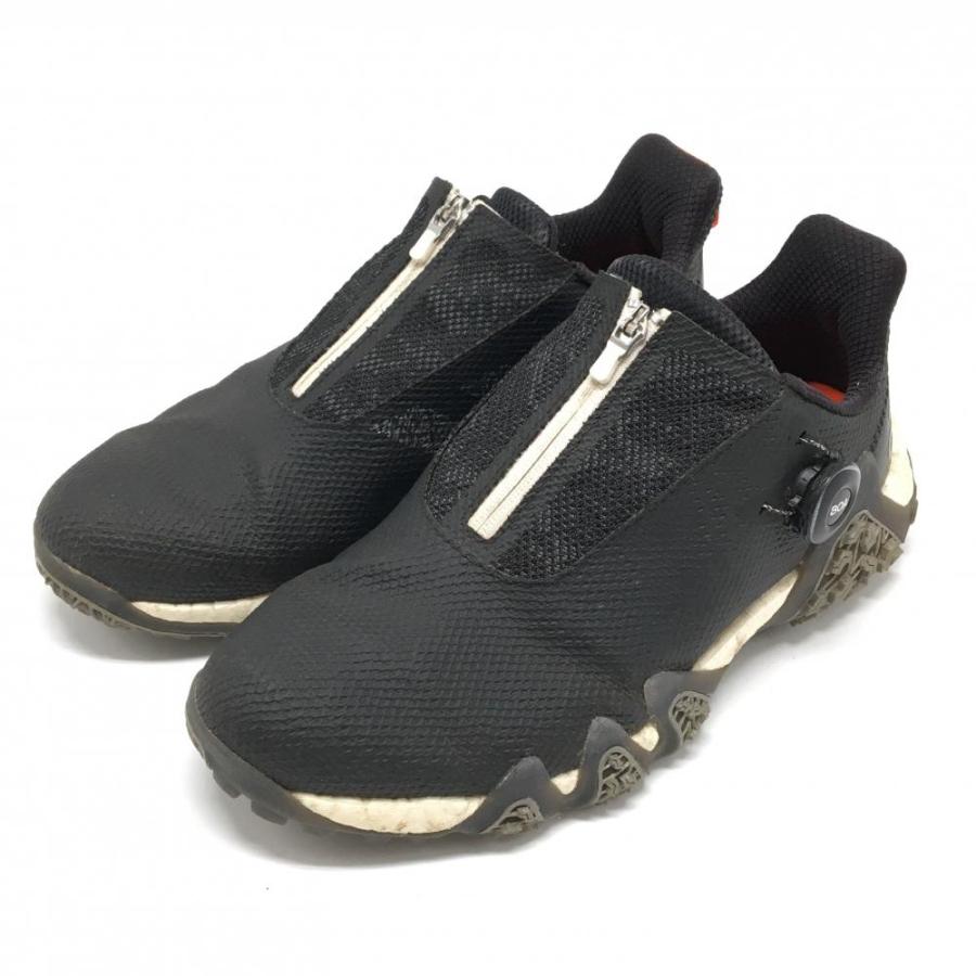 adidas GX3937 ゴルフシューズ ブラック adidas（アディダス） 【美品】アディダス ゴルフシューズ 黒 GX3937