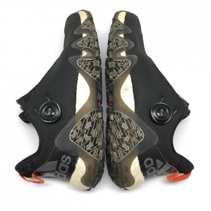 adidas GX3937 ゴルフシューズ ブラック adidas（アディダス） 【美品】アディダス ゴルフシューズ 黒 GX3937