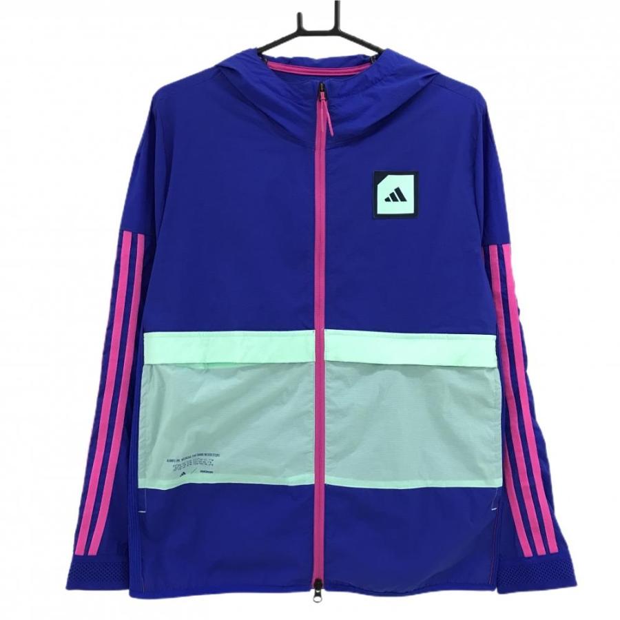 adidas（アディダス） 【美品】アディダス ナイロンジップパーカー 