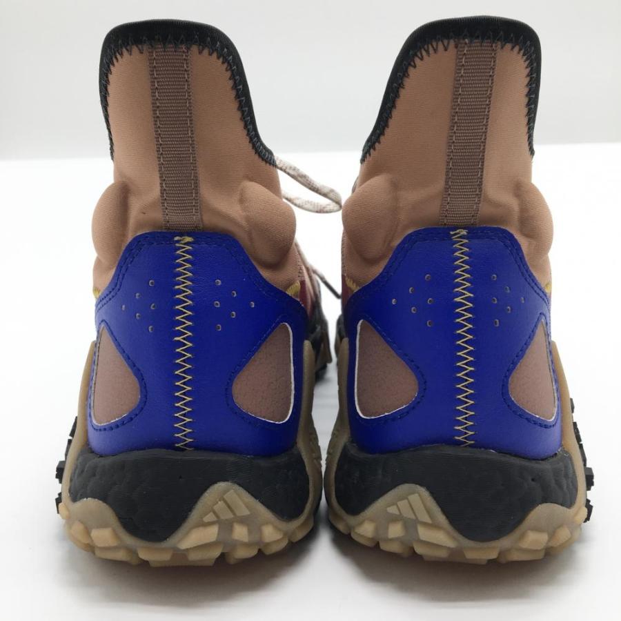 【美品】アディダス ゴルフシューズ サーモンオレンジ系×ピンク×ブルー HO3662 アディクロス ハイ メンズ 26.5 ゴルフウェア  adidas（アディダス） 【美品】アディダス ゴルフシューズ サーモン