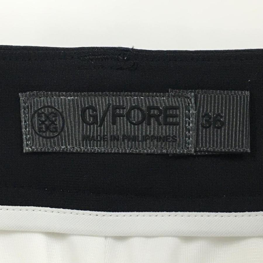 G/FORE（ジーフォア） 【美品】ジーフォア キュロットスカート 白×黒