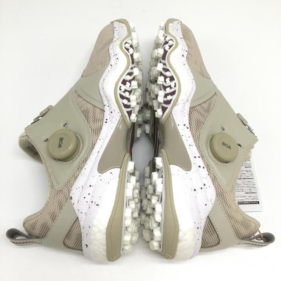 adidas（アディダス） 【新品】アディダス ゴルフシューズ ベージュ×白