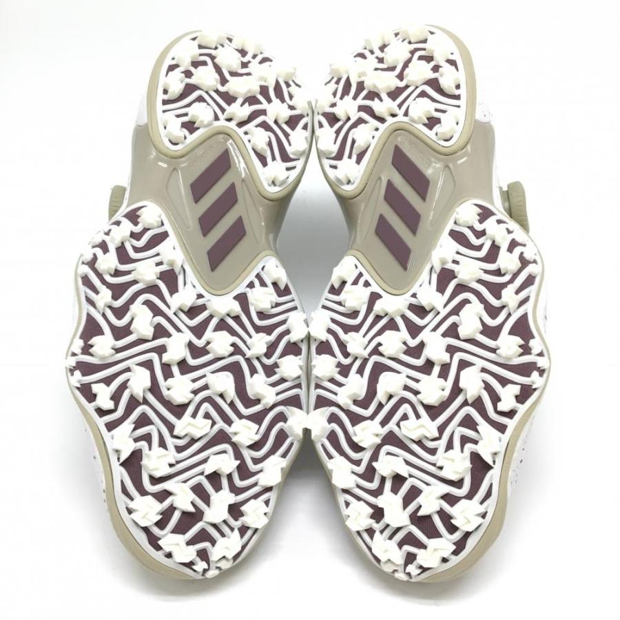 adidas（アディダス） 【新品】アディダス ゴルフシューズ ベージュ×白