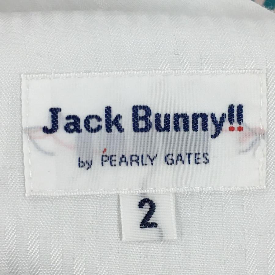 Jack Bunny!!（ジャックバニー） パンツ ピンク×グリーン リーフ柄