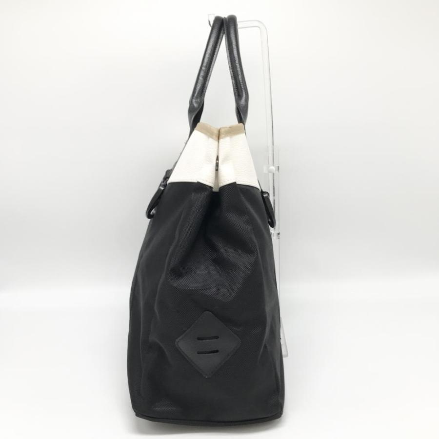 超美品】ジョーンズ×ビームスゴルフ 2WAYロッカーバッグ 黒×白 JONES