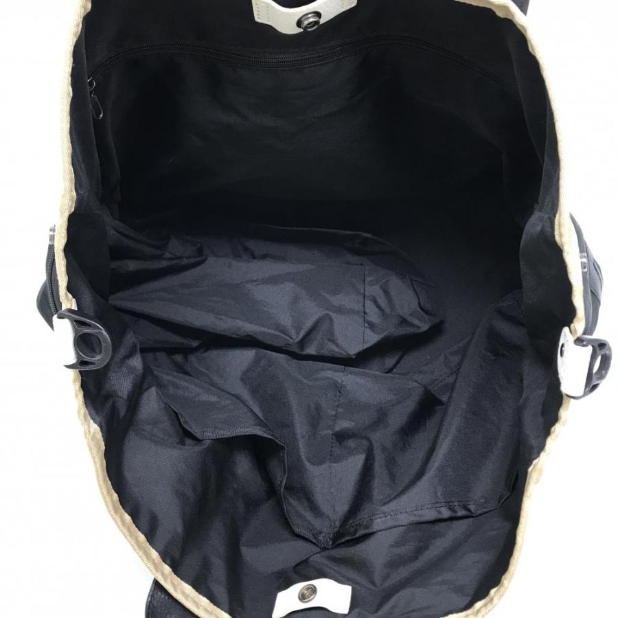 超美品】ジョーンズ×ビームスゴルフ 2WAYロッカーバッグ 黒×白 JONES