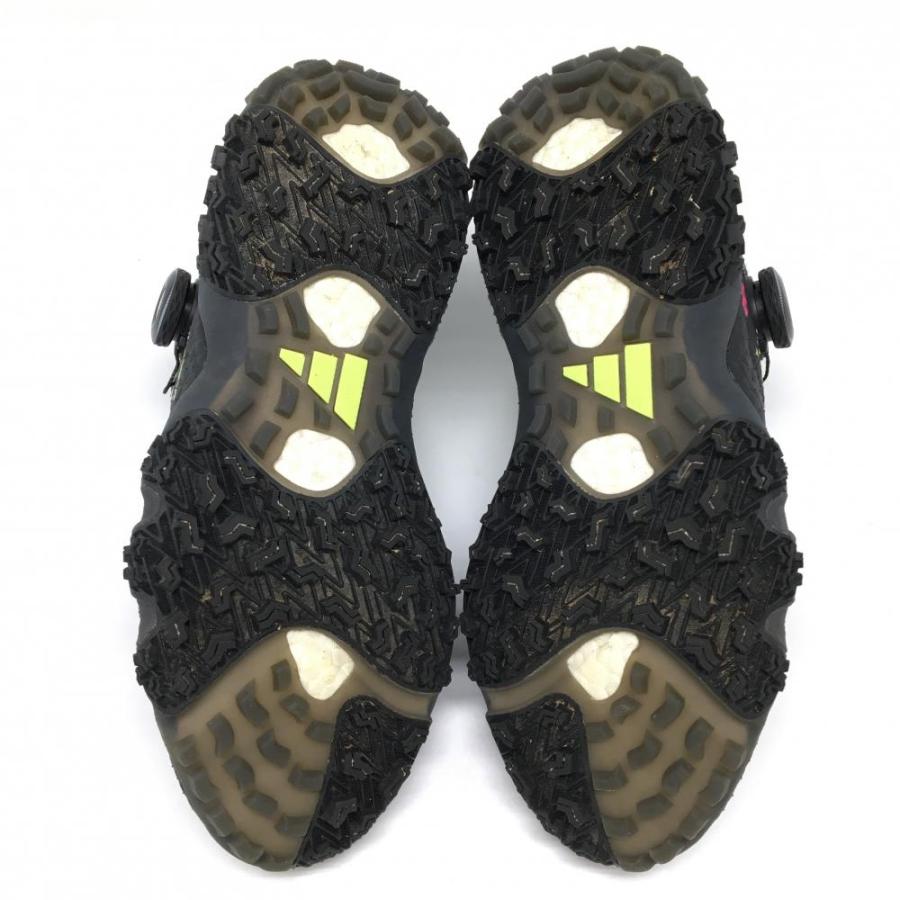 adidas（アディダス） 【超美品】アディダス ゴルフシューズ 黒×マルチ