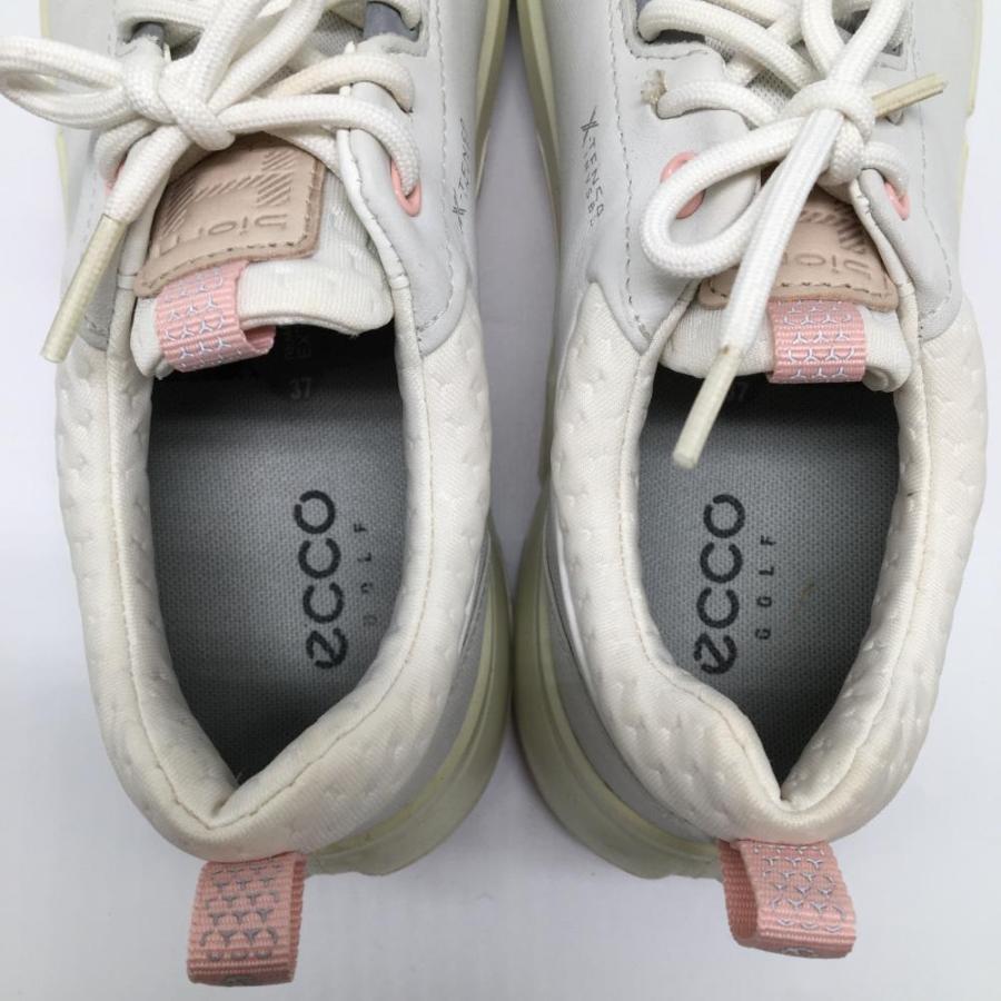ecco（エコー） 【美品】エコー ゴルフシューズ 白×ピンク BIOM H4