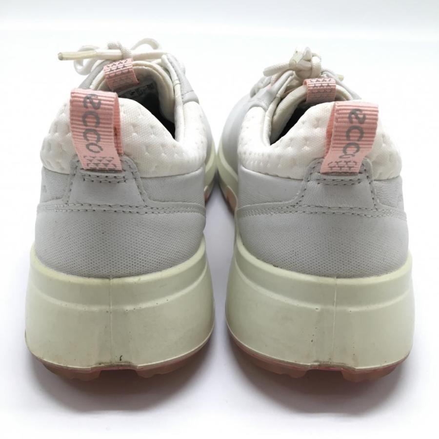 ecco（エコー） 【美品】エコー ゴルフシューズ 白×ピンク BIOM H4
