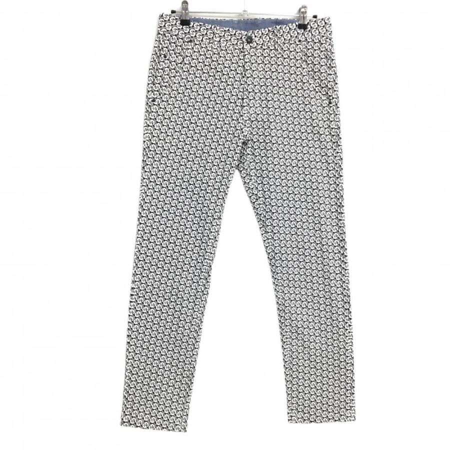 St ANDREWS 【超美品】セントアンドリュース パンツ 黒×白 総柄