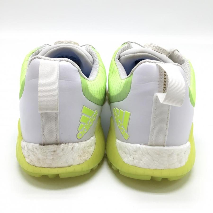 adidas（アディダス） 【美品】アディダス ゴルフシューズ 白×ライト