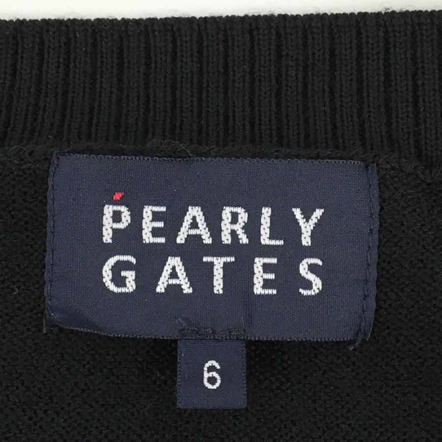 PEARLY GATES アーガイルベスト サイズ0 PEARLY GATES（パーリーゲイツ） 【超美品】パーリーゲイツ ニット