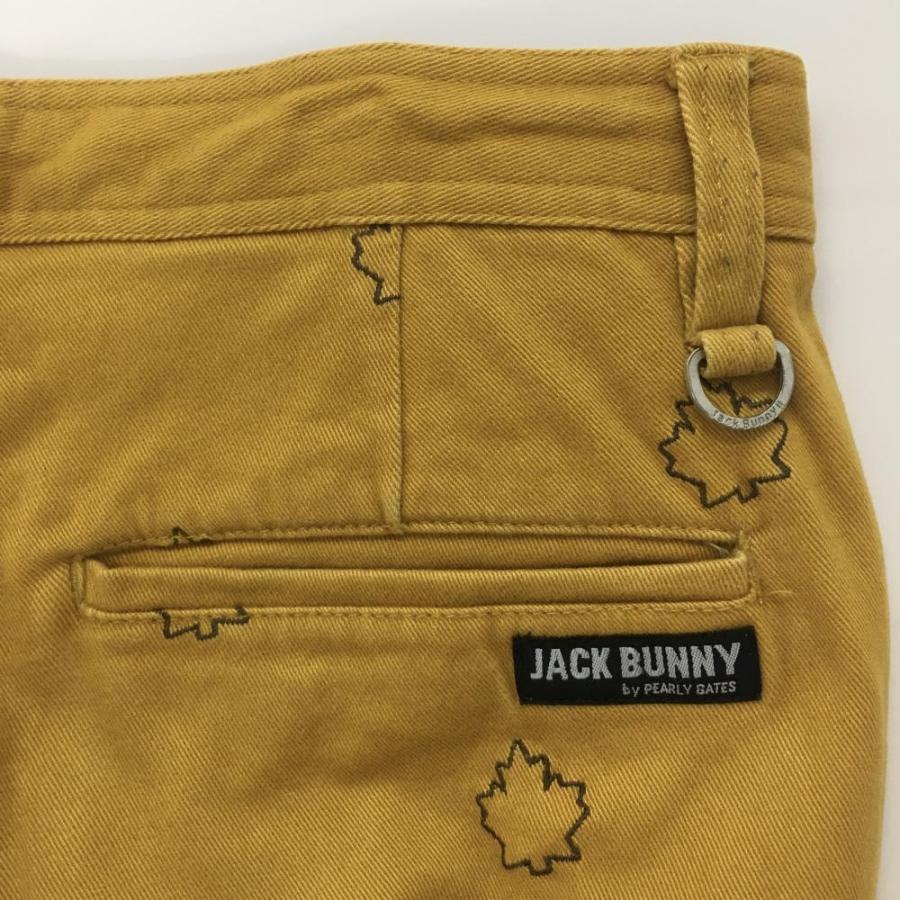 Jack Bunny!!（ジャックバニー） パンツ イエロー系×ダークグレー 総柄