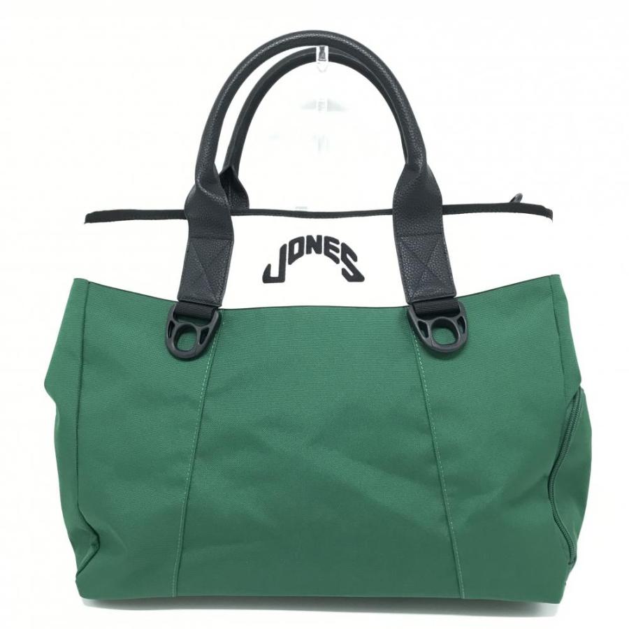 超美品】ジョーンズ×ビームスゴルフ 2WAYロッカーバッグ グリーン×白