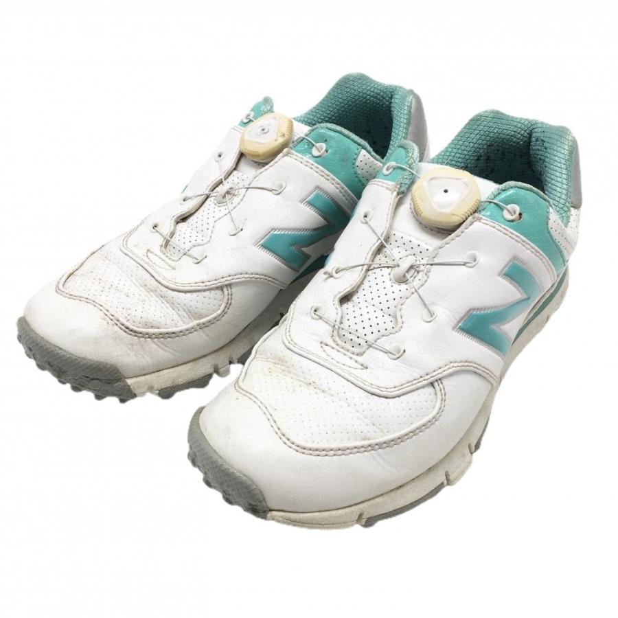 New Balance Golf（ニューバランスゴルフ） ゴルフシューズ 白×ブルー 