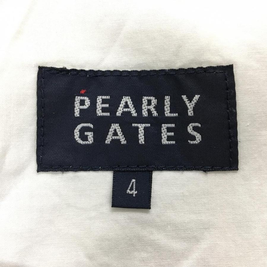 PEARLY GATES（パーリーゲイツ） ハーフパンツ ネイビー×白 チェック