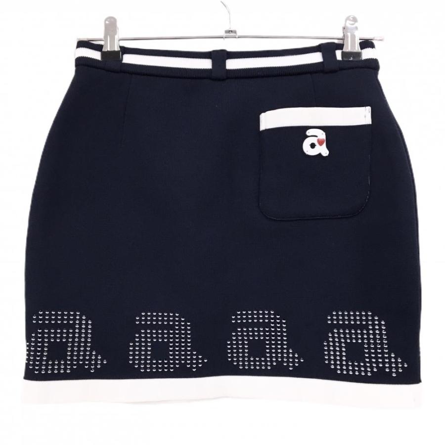 archivio（アルチビオ） 【美品】アルチビオ ニットスカート ネイビー