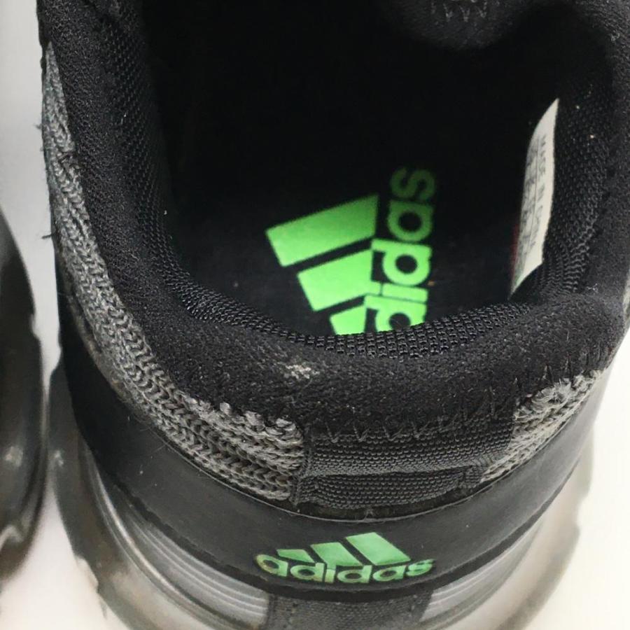 adidas（アディダス） 【美品】アディダス ゴルフシューズ 黒×グリーン