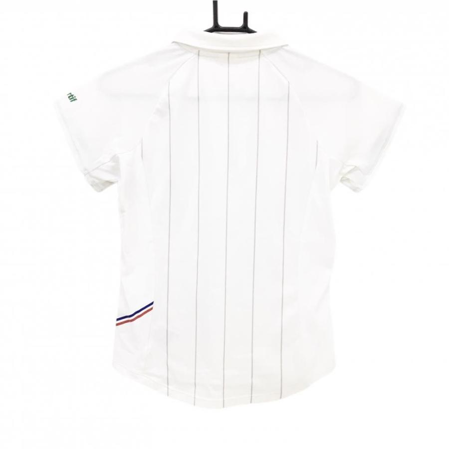 CPG GOLF ホワイト半袖ポロシャツLL le coq sportif（ルコックスポルティフ） ルコック 半袖ポロシャツ 白