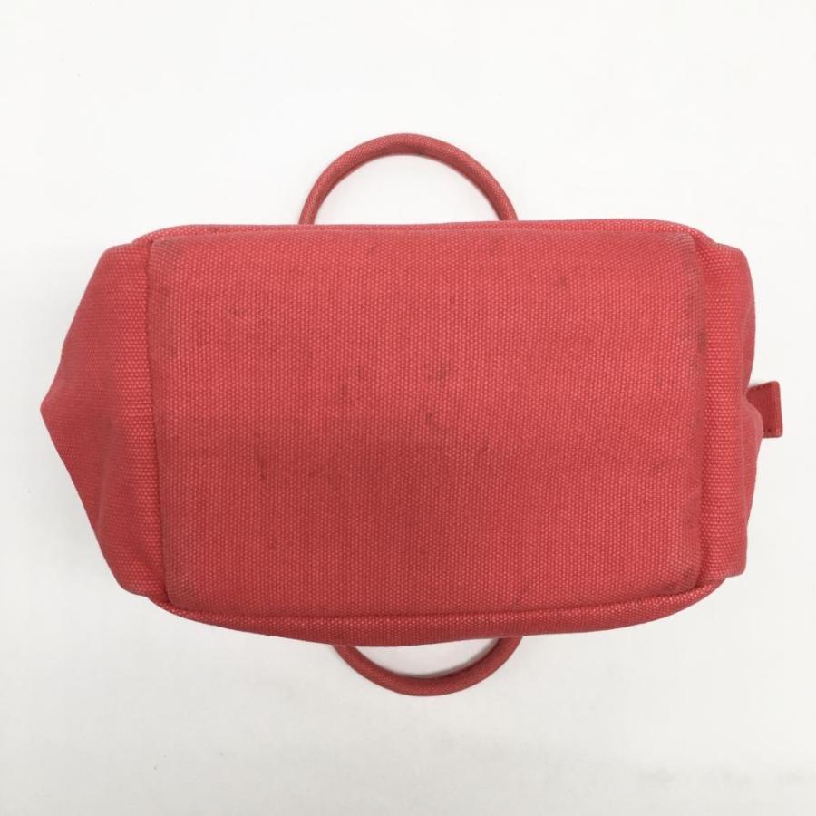Jack Bunny!!（ジャックバニー） カートバッグ レッド ロゴプリント