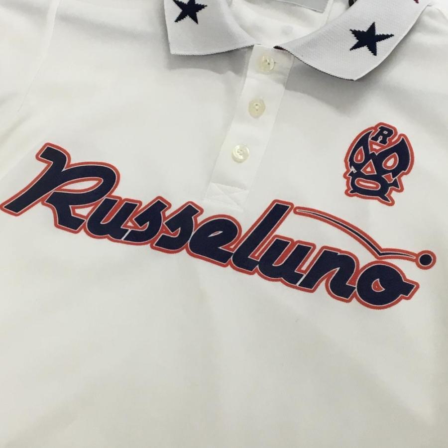 Russeluno（ラッセルノ） 【美品】ラッセルノ 半袖ポロシャツ 白