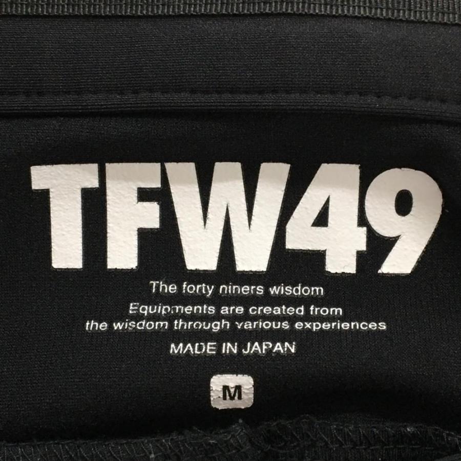 TFW49 【美品】TFW49 ストレッチパンツ 黒 無地 メンズ M ゴルフウェア
