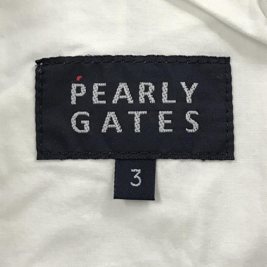 PEARLY GATES（パーリーゲイツ） ハーフパンツ ネイビー×白 サメ総柄