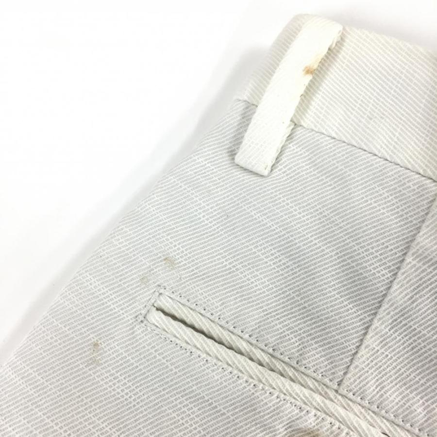 PEARLY GATES（パーリーゲイツ） ハーフパンツ 白 ロゴ刺しゅう サイド