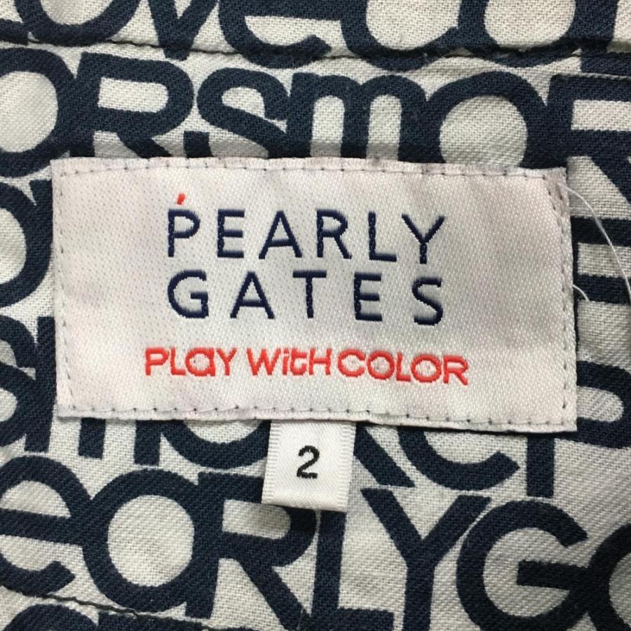 PEARLY GATES（パーリーゲイツ） ハーフパンツ 黒 レディース 2(L