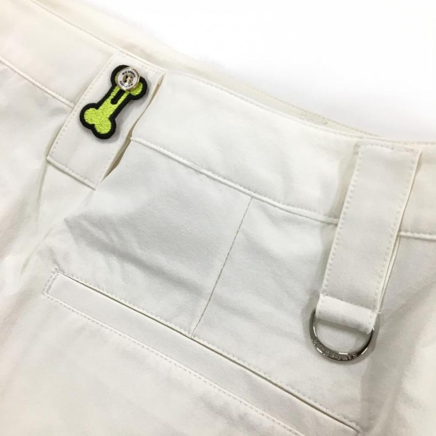 M・U SPORTS 【新品】MUスポーツ プリーツスカート 白×ライトグレー