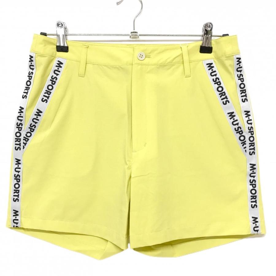M・U SPORTS 【新品】MUスポーツ ショートパンツ イエロー系×ライト 