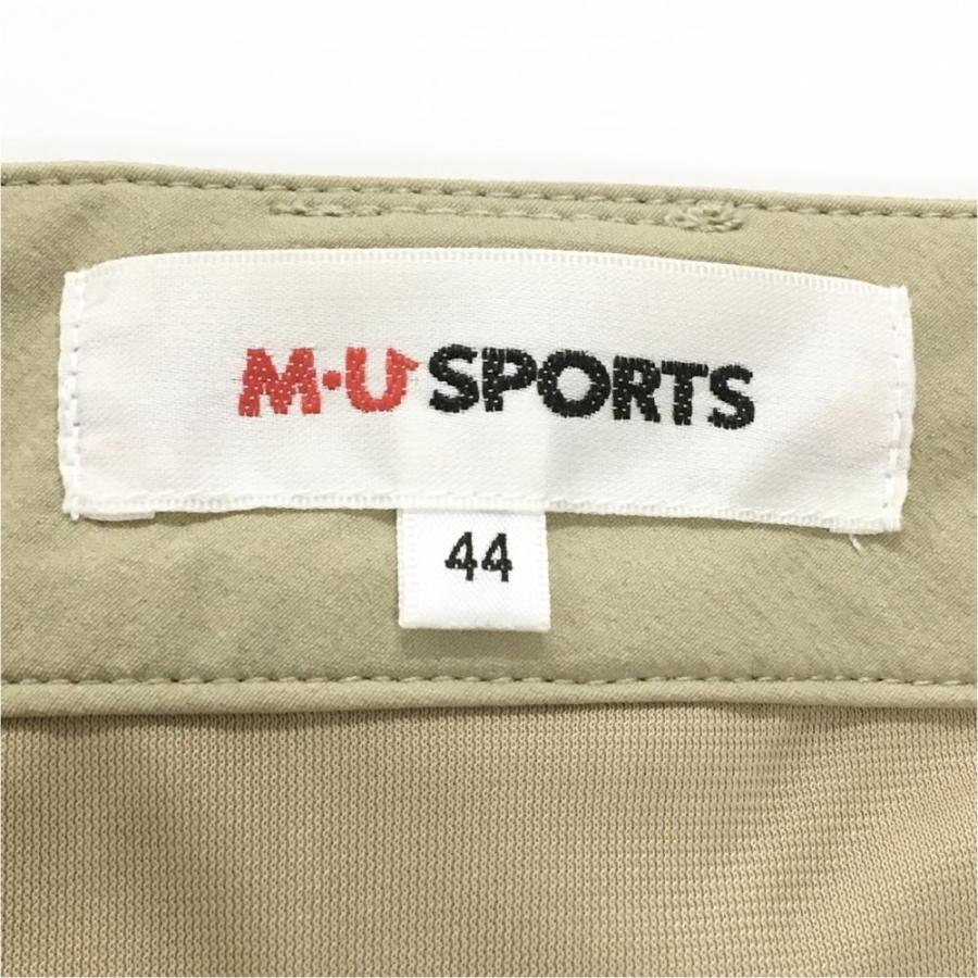 M・U SPORTS 【新品】MUスポーツ スカート ベージュ 2段フリル ボーン