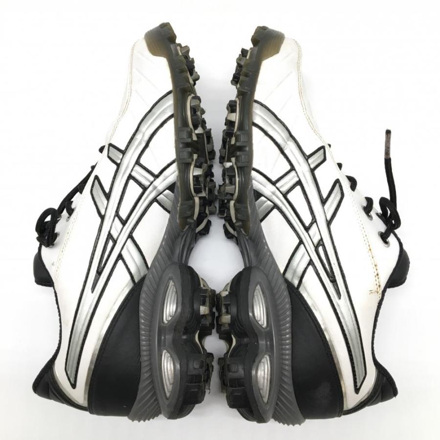 ASICS（アシックス） ゴルフシューズ 白×黒 TGN103 ゲルエース メンズ
