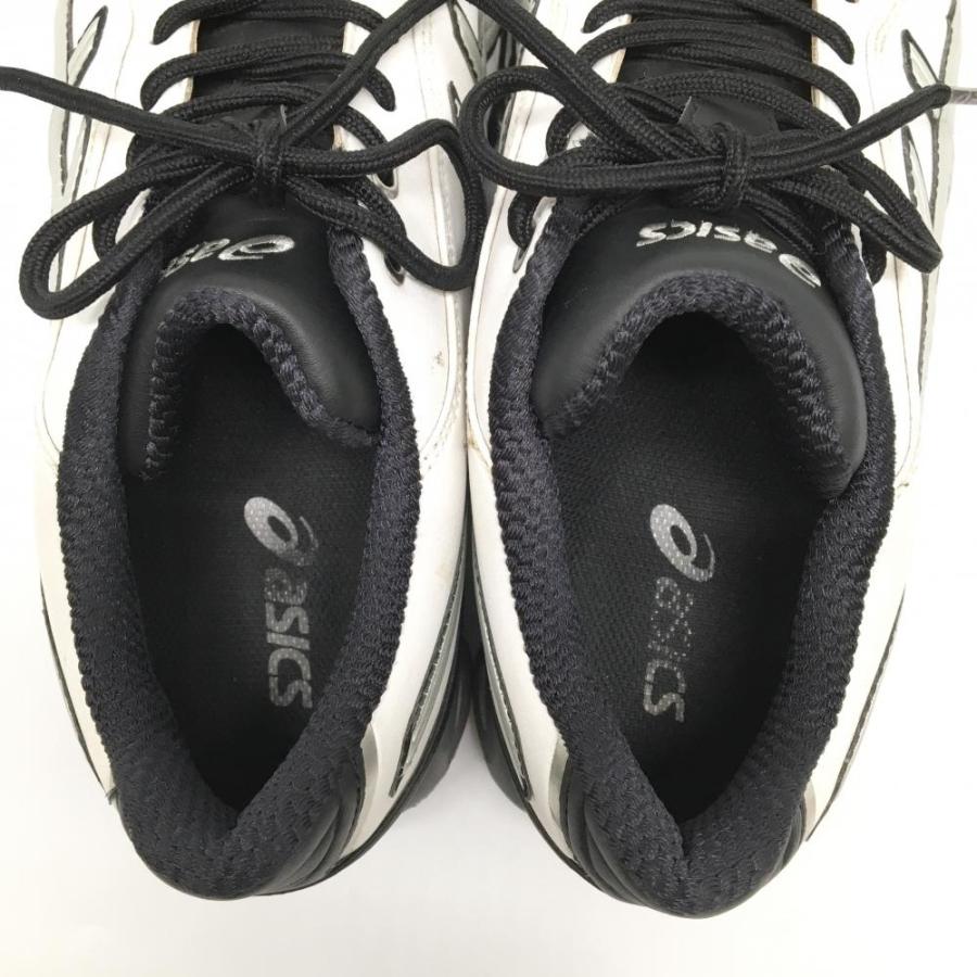 ASICS（アシックス） ゴルフシューズ 白×黒 TGN103 ゲルエース メンズ