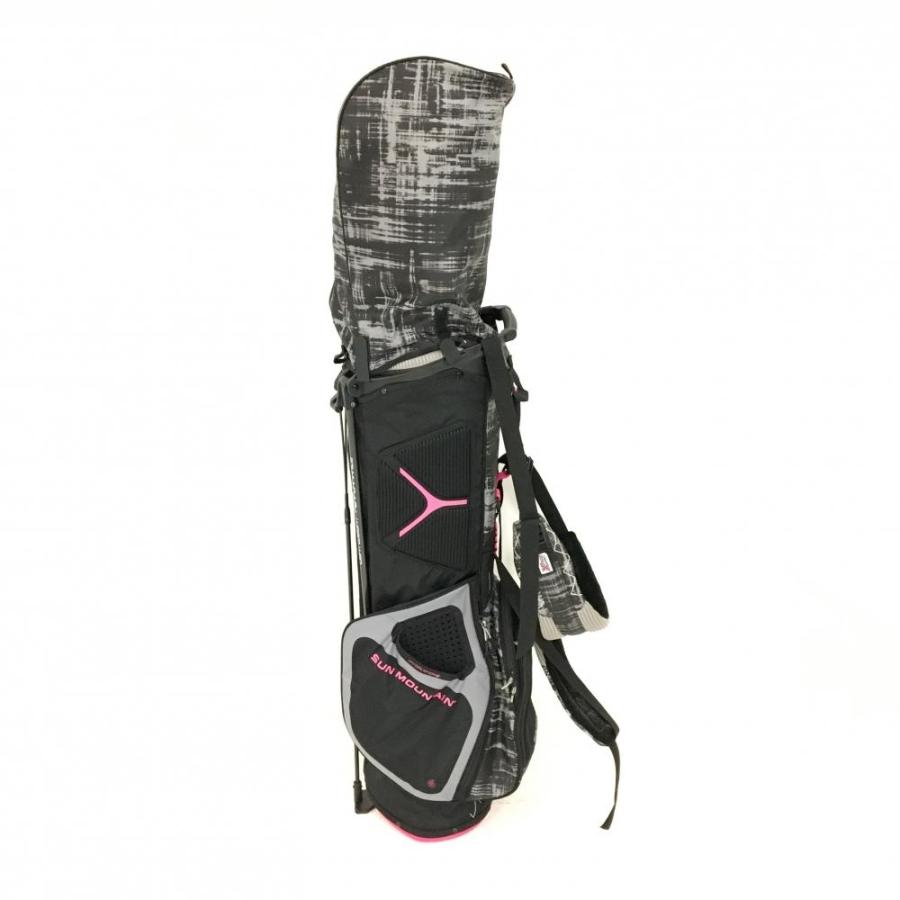 SUN MOUNTAIN サンマウンテン スタンドキャディバッグ グレー SUN MOUNTAIN（サンマウンテン） 【美品】サンマウンテン スタンド式