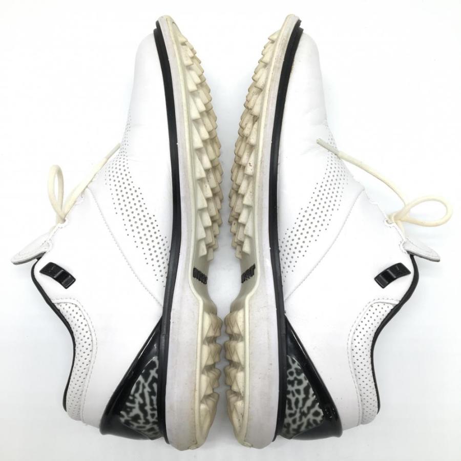 Nike ゴルフシューズ DM0103-110 ホワイト/ブラック 25.5 NIKE（ナイキ） 【美品】ナイキ ゴルフシューズ 白×黒 DM0103-110